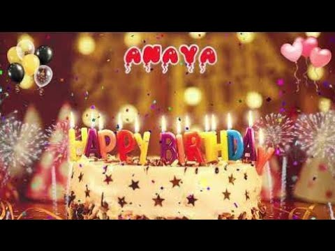 Anaya Happy Birthday song|Happy Birthday Anaya | Happy Birthday to you 🎉