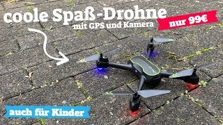 Drohnen Test: ASBWW Drohne mit GPS unter 100 Euro für Anfänger und Kinder (lese auch die Kommentare)