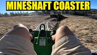 POV Mineshaft Coaster at Magic Mountain (Big Bear Lake, California)
