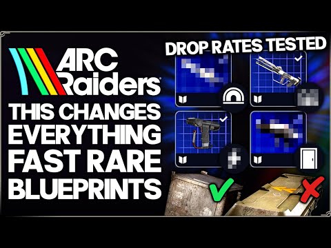 Arc Raiders - New MASSIVE Blueprint Discovery - How to Get ALL Rare Blueprints FAST - Best Guide!