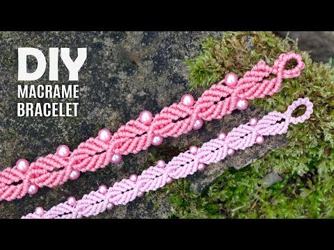 Spiral Macrame Patterns DIY Macrame Spiral Bracelets