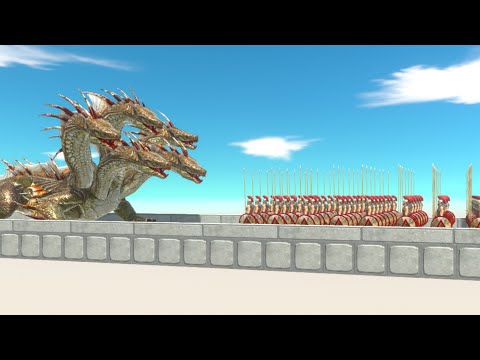 BRIDGE NEW HYDRA vs ARMIES - Animal Revolt Battle Simulator