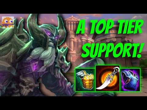 FAFNIR IS AN AMAZING TOP TIER SUPPORT PICK! | Fafnir Support - SMITE Ranked Conquest