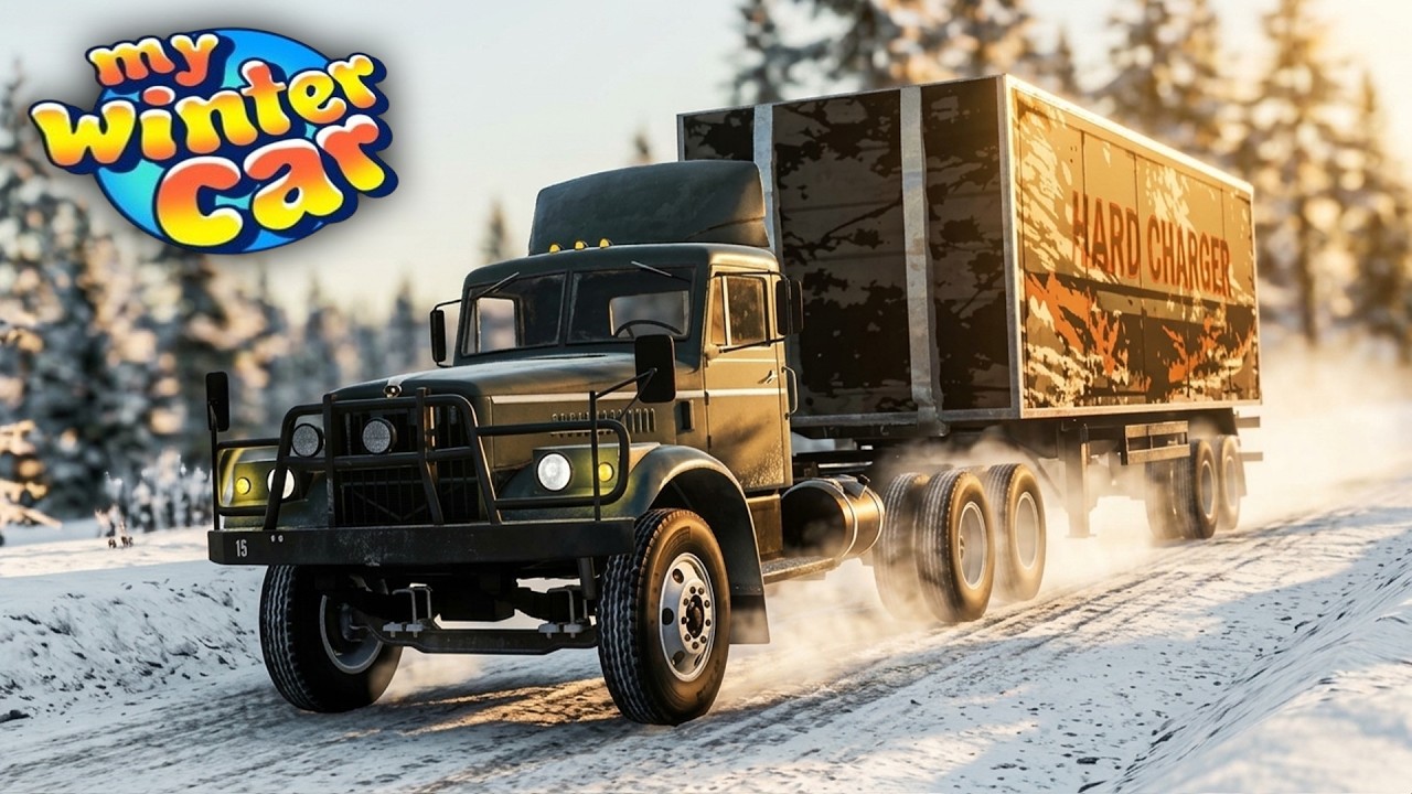 Econtrei as PEÇAS PERDIDAS e CONSERTEI o TRAILER! - My Winter Car #67