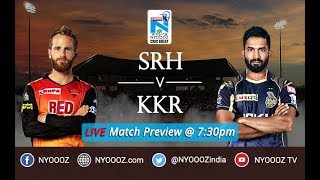 IPL 2018 Kolkata vs Hyderabad Live Match Show | SRH vs KKR Live Match Preview 2