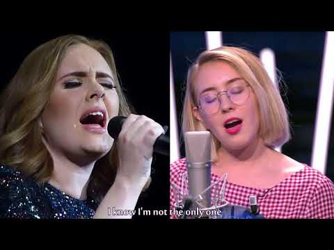 Lilou feat Adele (Nouvelle Star 2017) - Million Years Ago #DuetMashup