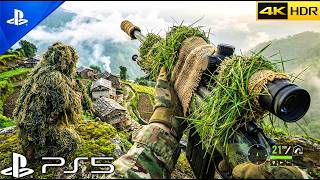 ONE OF THE BEST STEALTH SNIPER MISSION IN COD Realistic Ultra Graphics Gameplay walkthrough PART-1
