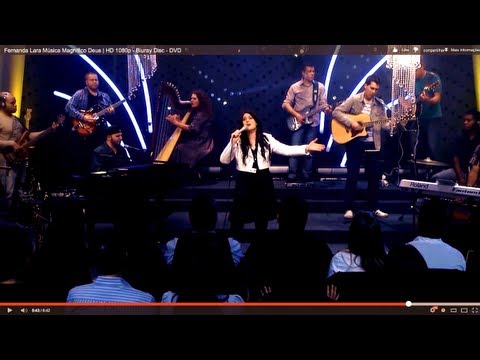 Fernanda Lara HD Música Magnífico Deus OFICIAL - NovoTempo.com