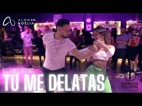 TU ME DELATAS // Alonso y Noelia Bachata Sensual // @DJTonyPecino