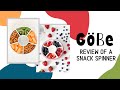 Parent Review of GOBE snack spinner for baby or toddler unboxing/demo | LIVING WITH HARRIS