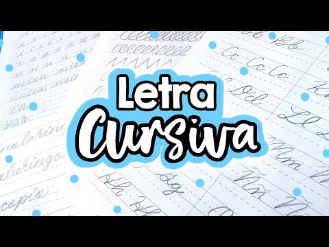 How to Write in Cursive? BEGINNERS ✄ Barbs Arenas Art!