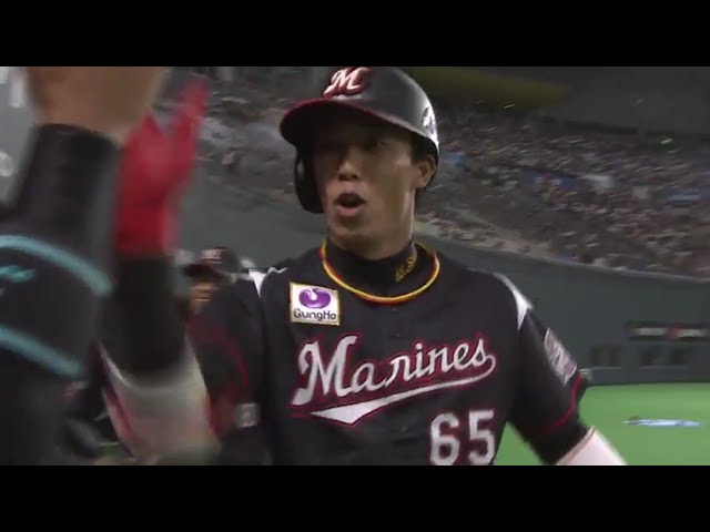 【9回表 】土壇場でマリーンズ・加藤が4号逆転3ラン!!  2017/9/14 F-M
