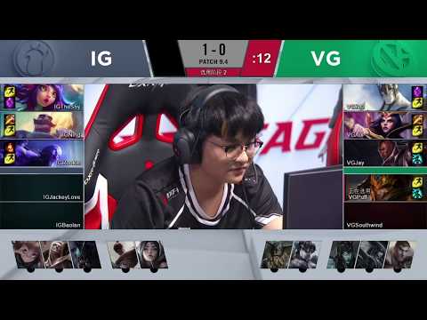 IG vs VG | Game 2 FULL Week 8 Day 4 | Invictus Gaming vs Vici Gaming | LPL Spring 2019
