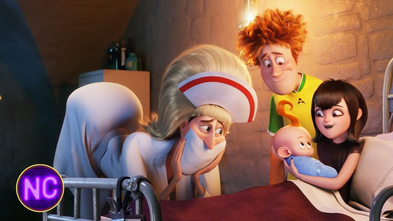 "Shouldn't he have fangs and pasty skin?" | Hotel Transylvania 2 (2015) |  Now Comedy