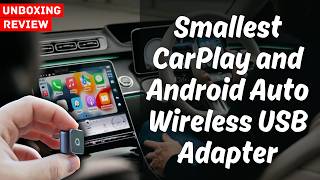 Smallest Wireless CarPlay & Android Auto USB Adapter | Ottocast Mini Cube 3.0 | UNBOXING REVIEW