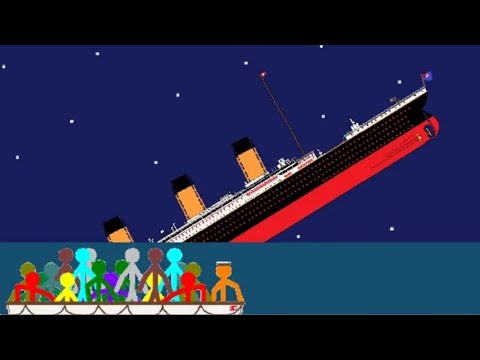 The night when Titanic sank (Animation)