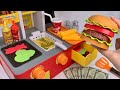 Toy Asmr Burger Shop Toy Playset ASMR Satisfying With Unboxing No Talking Review Toys