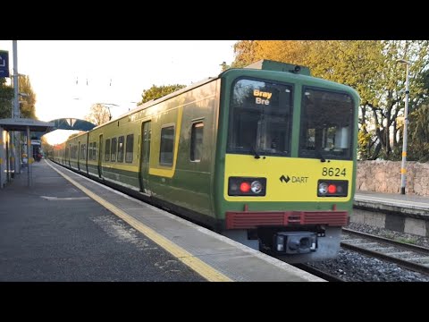 Irish Rail 8520 Class Dart Train number 8624 - Sydney Parade Station, Dublin