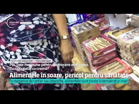 Dulciurile ţinute în căldură devin bombe toxice