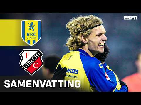 BASISDEBUUT Jessey SNEIJDER & VAN DER LEIJ met 2️⃣ GOALS | Samenvatting RKC Waalwijk - Jong Utrecht