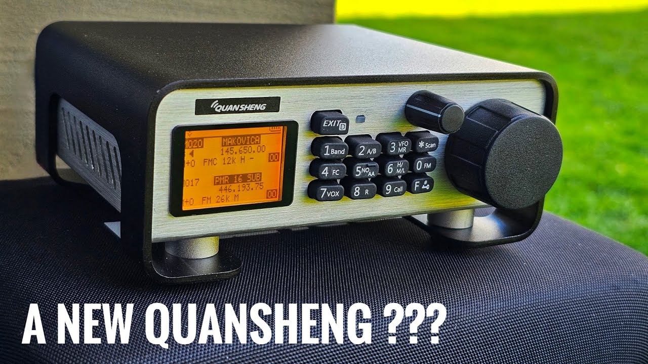Home Made Quansheng UV-K5 Desktop Transceiver