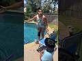 Dad And Son Throw Moms Phone In Pool Then Surprise Her With New One Shorts