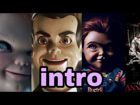 Nova intro chucky,slappy,Tiffany, buddi,Annabelle,Glen ou Glenda