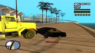 Download lagu GTA San Andreas Knight Rider Rampage In Los Santos   Six Star Wanted Level Escape mp3