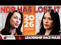 NDP Leadership Race LOADED With SEXISM & DISCRIMINATION - Openly RESTRICTING "CIS MEN"