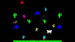 Arcade Game: Indian Battle (1980 Taito)