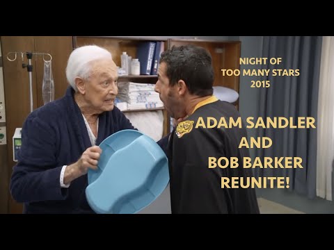 Adam Sandler and Bob Barker Reunite - Night Of Too Many Stars 2015 - Best Quality