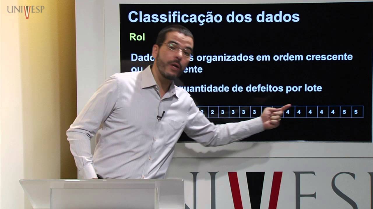 Estatística - Aula 13 - Distribuição de frequência