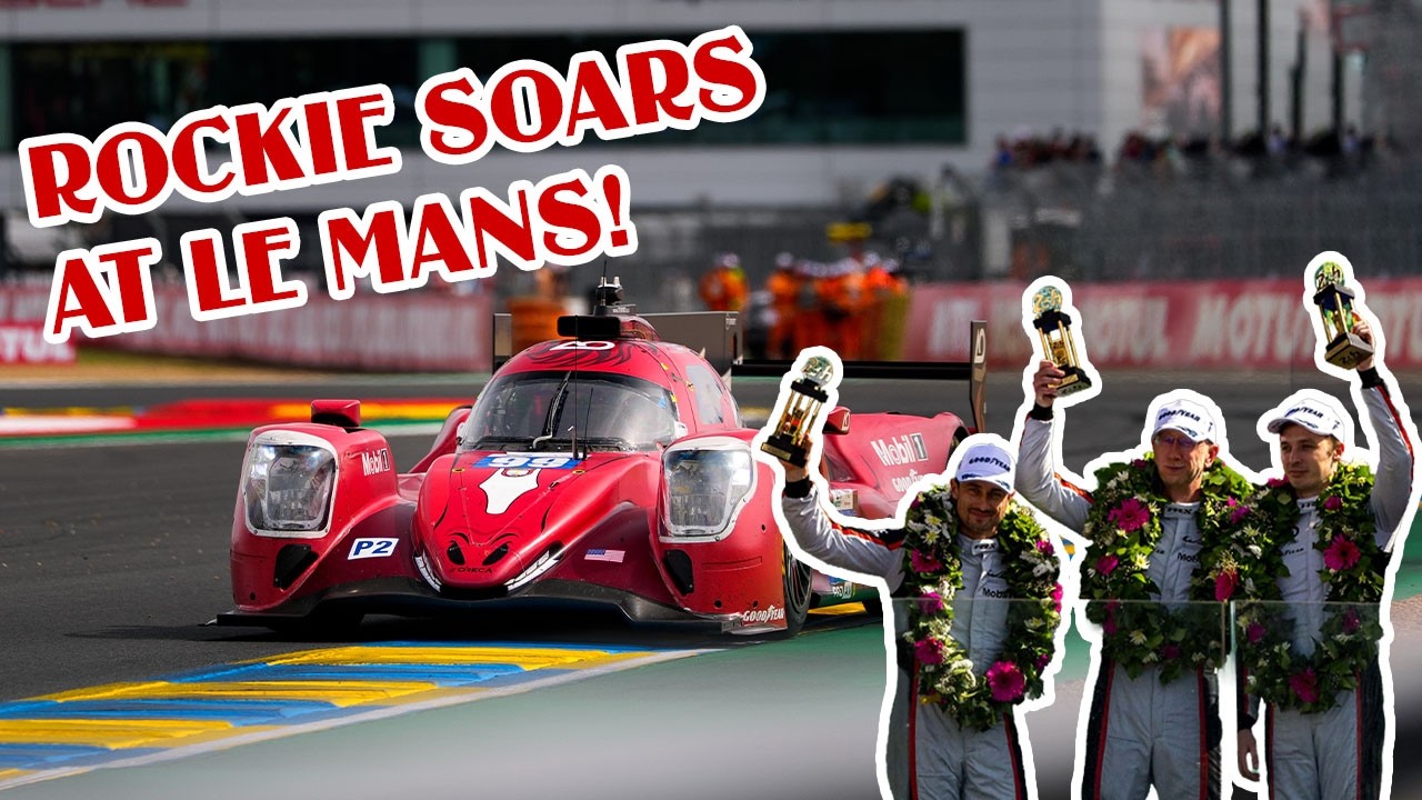 Rockie Podiums at the 24 Hours of Le Mans!