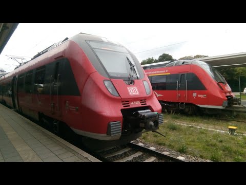 Br442 Mitfahrt auf der S1 von Rostock Hbf bis Warnemünde