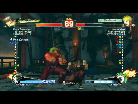 SSF4 AE 2012: Kiryu Tsukimiya (Guy) vs panya xbox (Ken) - Xbox Live Ranked Match