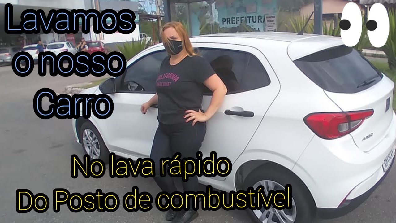 Lavar Carro com o lava Rápido do posto de combustível ⛽ É bom Veja como foi minha experiência 🤔