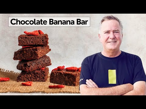 How to Make Nut-Free Chocolate Banana Bars! 🍫🍌 Quick & Delicious Snack!😋