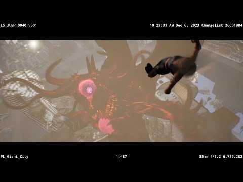 Gravity Rush Movie Pre-Production Footage Compilation from Sony's Torchlight studio