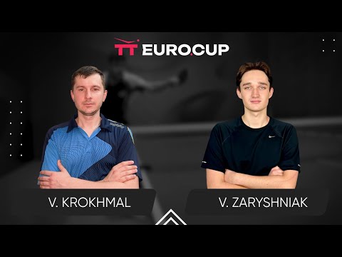 15:30 Vitalii Krokhmal - Vadym Zaryshniak 06.10.2024TT Euro.Cup Ukraine Professional. TABLE 3