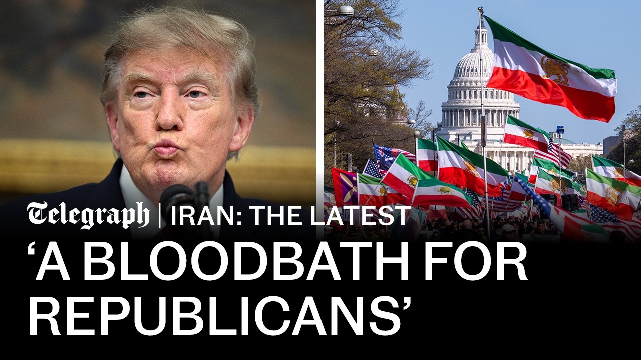 Video: Telegraph Links Iran War to Potential Republican House Losses in 2026 Midterms