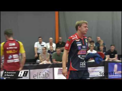Robert Svensson vs Elias Ranefur [ Swedish League 2017/2018 ]
