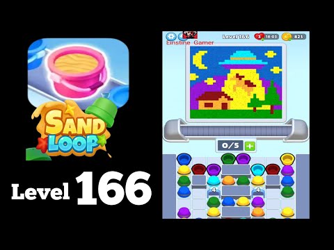 Sand Loop level 166 Walkthrough Solution