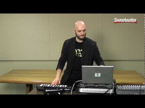 Moog Minitaur Demonstration by Asher Fulero (aka Halo Refuser) - Sweetwater Sound