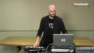 Moog Minitaur Demonstration by Asher Fulero (aka Halo Refuser) - Sweetwater Sound