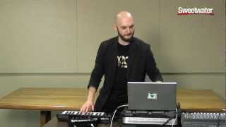 Video thumbnail for Moog Minitaur Demonstration by Asher Fulero (aka Halo Refuser) - Sweetwater Sound by Sweetwater