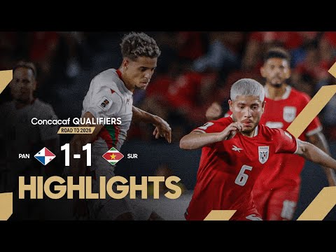 Panama vs Surinam | Concacaf Qualifiers 2026 World Cup
