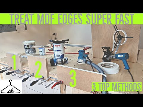 SEAL RAW MDF EDGES FAST \\ Top 3 Methods \\  Best On Youtube?  \\  Vid#91