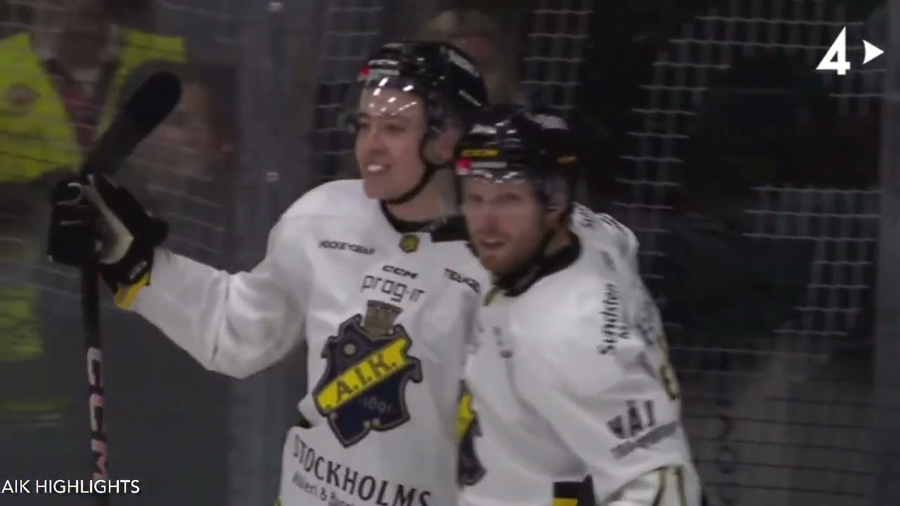 Almtuna - AIK | Hockeyallsvenskan 2024/25 Omgång 34