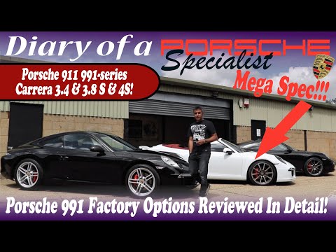 Thumbnail for Porsche 911 991 factory options review - 3 examples Carrera S 4S! - Ep.42 Diary Porsche Specialist by Porsche 911 (991)
