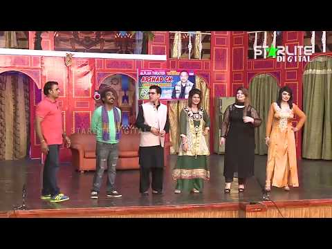 Asif Iqbal and Abid Charlie New Pakistani Stage Drama Full Comedy Clip